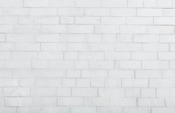 Struttura della parete di mattoni bianchi per sfondo, primo piano — Foto Stock