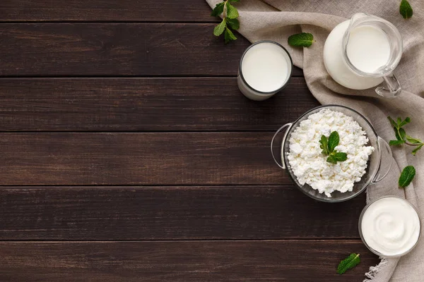 Sağlıklı protein kahvaltı konsepti