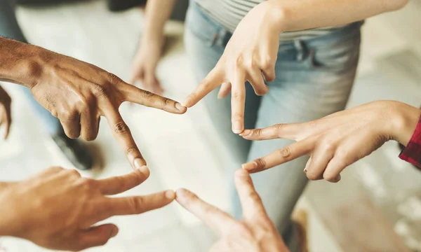 International friendship concept — Stock Photo, Image