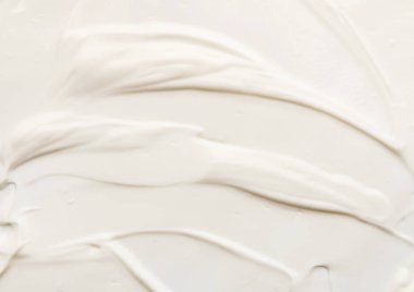 Mascarpone krema doku, üstten görünüm