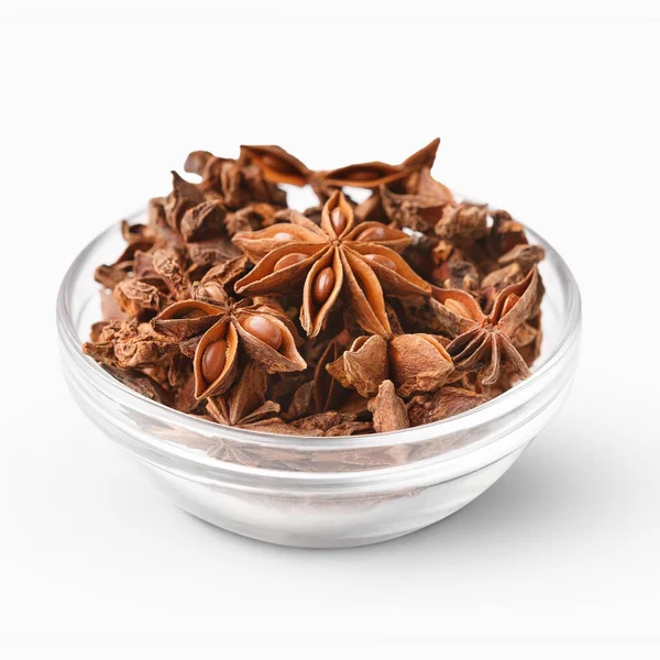 Anise stars spice closeup, fundo aromático abstrato — Fotografia de Stock