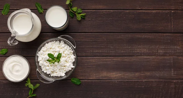 Conceito de café da manhã saudável proteína — Fotografia de Stock