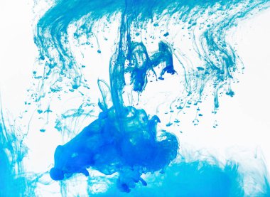 Soyut swirls ve beyaz lekeler