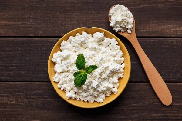 Farm cottage cheese concept