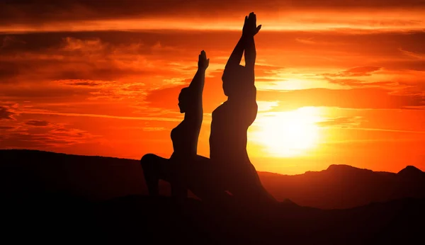 Surya Namaskar concept — Stock Photo, Image