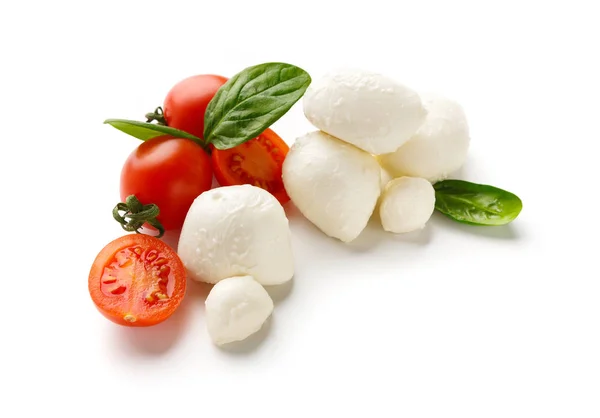 Caprese sallad ingredienser koncept — Stockfoto