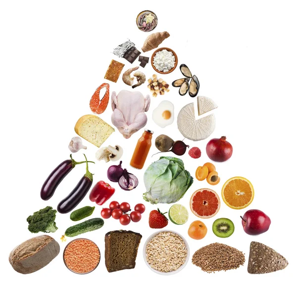 Conceito de nutrição equilibrada — Fotografia de Stock