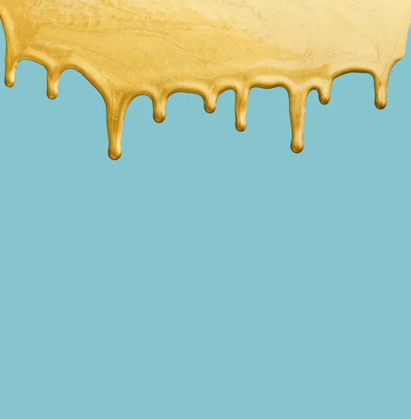 Colored paint dripping — Stock Photo, Image