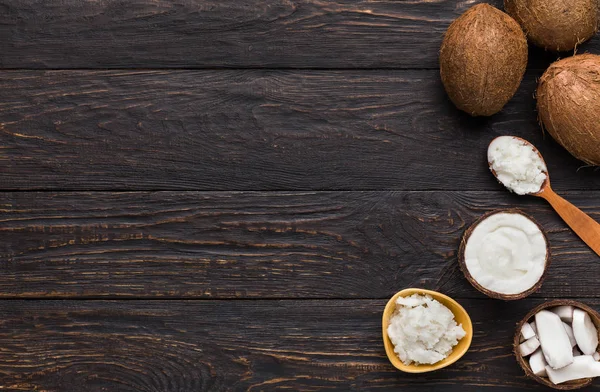 Coconut ingredients concept — Stock Photo, Image