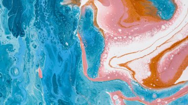 Soyut akışkan sanat konsepti