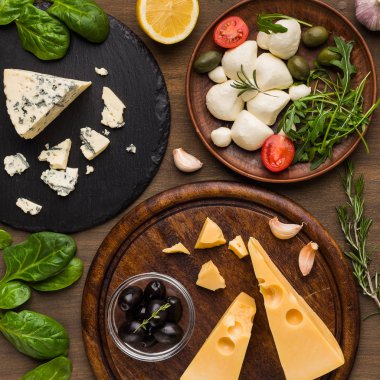 Peynir çeşitli seti