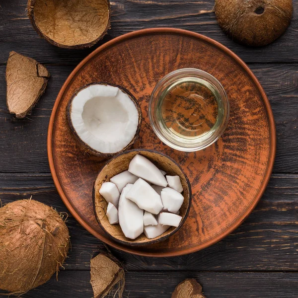 Meyve veya fındık konsepti