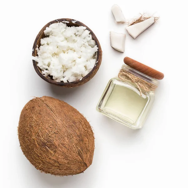 Concept van kokos behandeling — Stockfoto