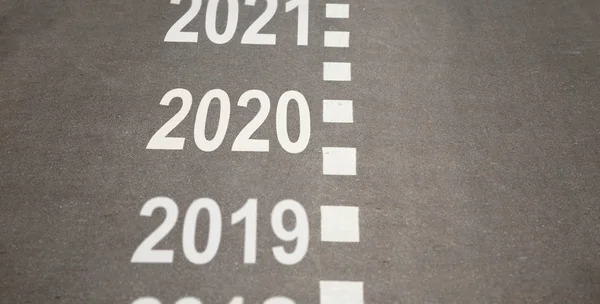 2020 ano está chegando conceito — Fotografia de Stock