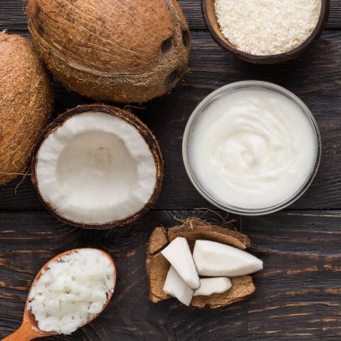 Hindistan cevizi konsepti ile pişirme