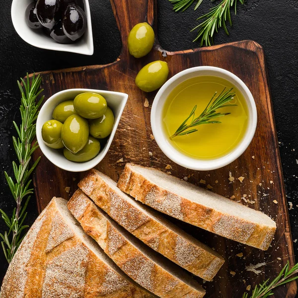 Mediterrán élelmiszer koncepció — Stock Fotó