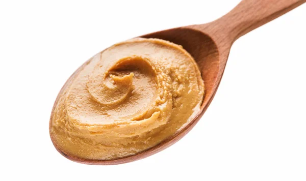 Colher de manteiga de amendoim — Fotografia de Stock