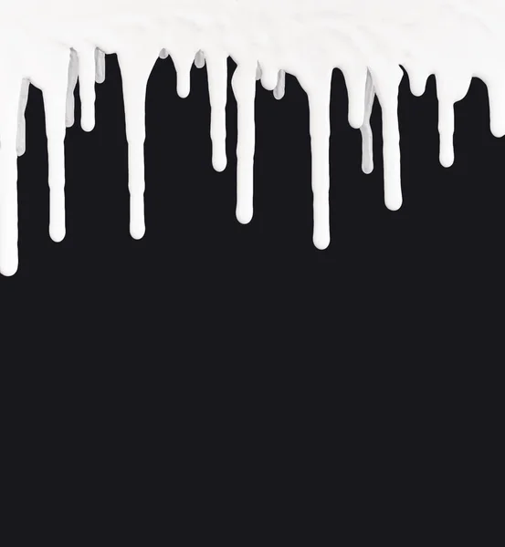 黒と白のミニマルなアートコンセプト — ストック写真