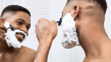 Mükemmel tıraş konsepti