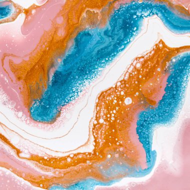 Soyut renkli karışım