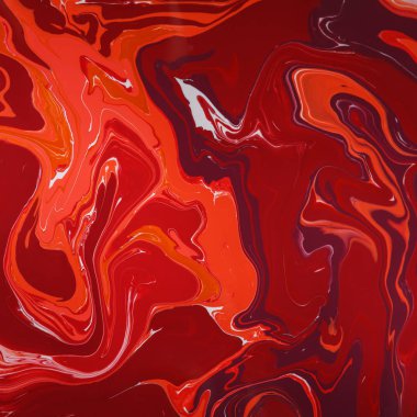 Kırmızı alev konsepti