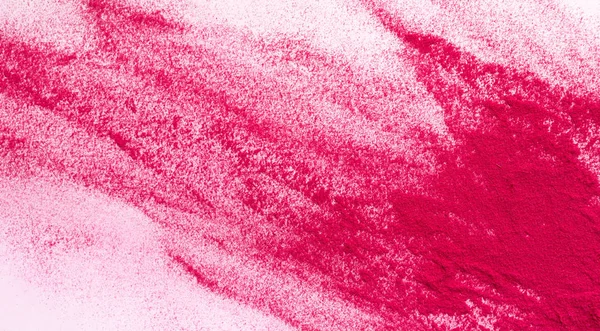 Beyaz arka plan üzerinde pembe holi renk Soyut patlama