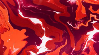 Akrilik mercan gölgelersıvı boyama soyut doku