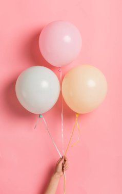 Doğum günü partisi için dondurma şeklinde Balon demet