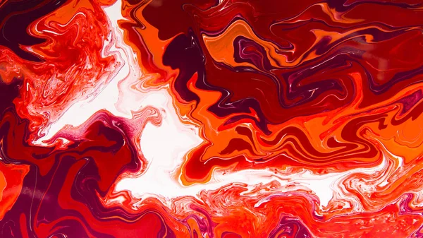 Abstracte kleurrijke achtergrond van gemengde rode kleuren — Stockfoto