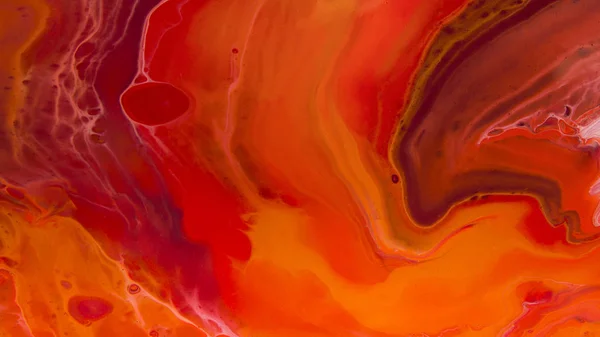 Fantasy sfondo astratto di una pittura rossa mxed — Foto Stock