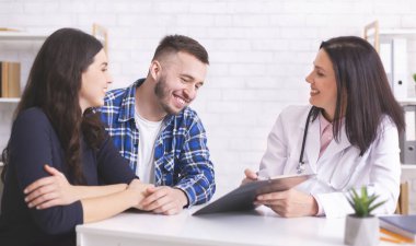 Neşeli doktor mutlu adam için iyi analiz sonuçları gösteren
