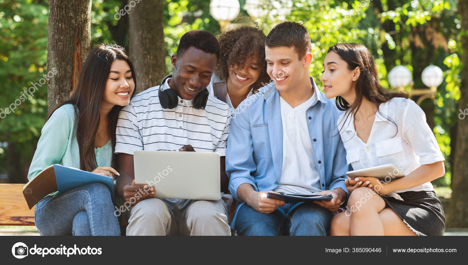Interracial Teens After School