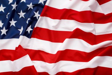 Amerika Birleşik Devletleri 'nin dalgalı bayrağı, web pankartı