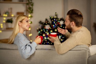 Aşık bir çift Noel arifesini evde birlikte geçirir.