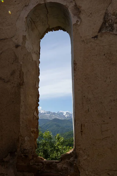 Templo Los Santos Antiguos Las Montañas Karachaevo Cherkessia — Foto de Stock