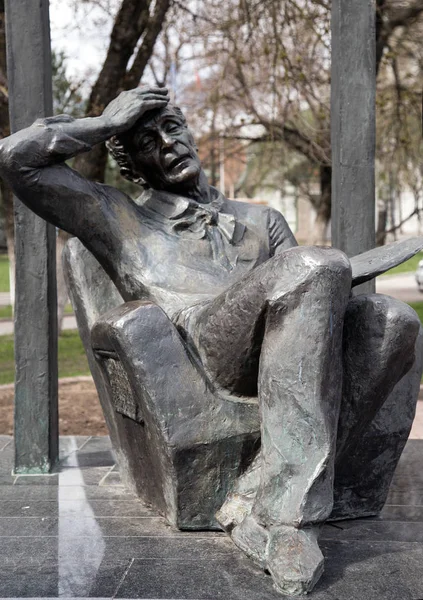 Monument Mark Chagall His Hometown Vitebsk — Stock Photo, Image