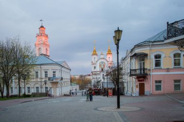 Suvorov sokak - Vitebsk tarihi merkezi boyunca bir yürüyüş