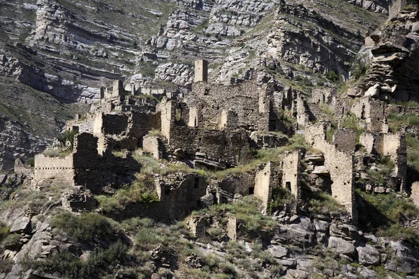 Старый Кахиб - древняя деревня-призрак в Дагестане — стоковое фото