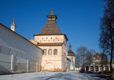 Büyük Rostov 'daki eski Kremlin, Rusya' nın altın yüzüğünün bir simgesi.