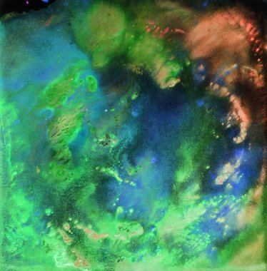 parlak boyalı suluboya textures