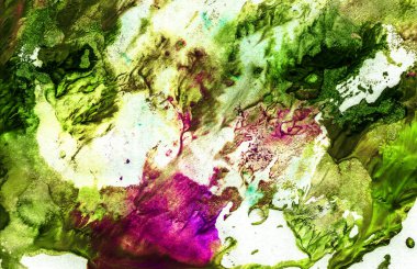 parlak boyalı suluboya textures