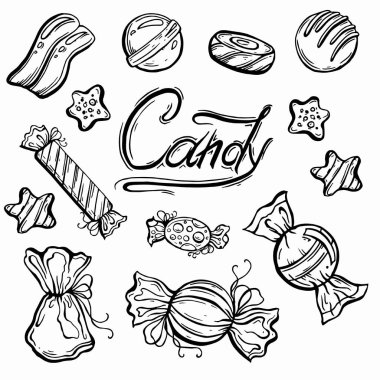 Lezzetli güzel grafik tatlılar