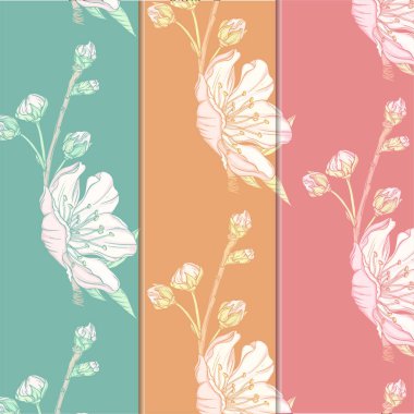 Bahar çiçekleriyle çiçek kompozisyonu