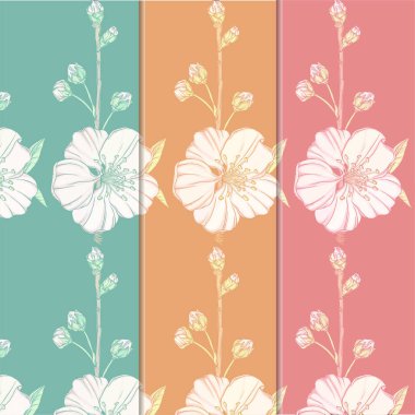 Bahar çiçekleriyle çiçek kompozisyonu