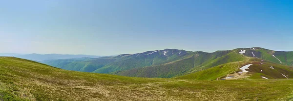 Piek Bereik Berglandschap Groene Berg Weergavebereik — Stockfoto