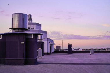 endüstriyel binanın doğal görünümü