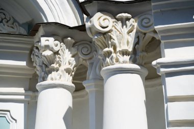 güzel eski tarihi binanın dış