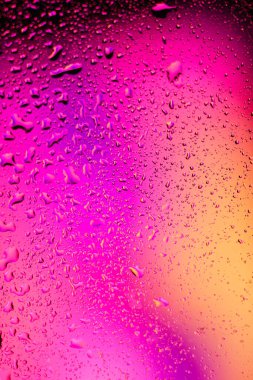 Cama çiy damlaları düşer, soyut arkaplan