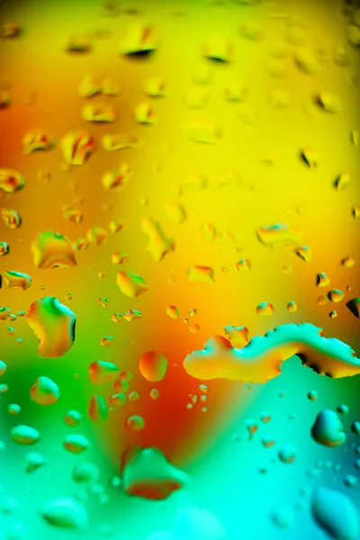 Dew Drops Glass Abstract Background — Stock Photo, Image