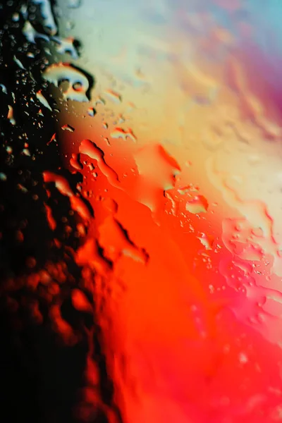 Dagg Droppar Glas Abstrakt Bakgrund — Stockfoto